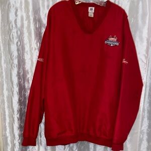 St. Louis Cardinals 2006 WS Champs Pullover Jacket w/Budweiser Men’s XL 🔥 BL1